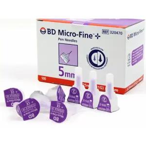 당뇨 혈당 멸균침 병원 인슐린펜니들 5mm 의료 환자 사혈침