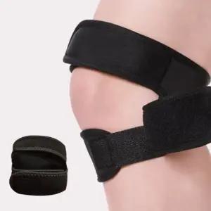 축구무릎밴드 달리기 자전거 이중고정 충격흡수 관절보호대 효과적인 (WFJ751F)