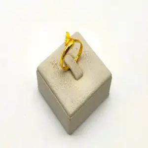 24K 순금 1돈 아쿠아 반지