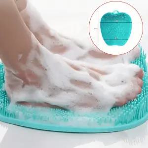 실리콘 각질제거 풋워시패드 마사지 발세척매트 브러쉬