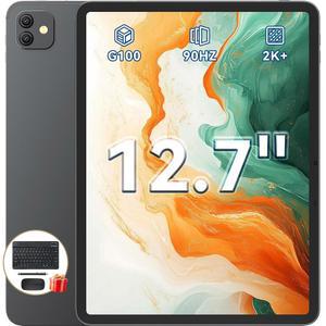 키보드가 있는 블랙뷰 13인치 안드로이드 15 태블릿, 펜, 헬리오 G100, 256GB, 90Hz, 2K+, AI 카메라 3대, 와이드바인 L1, 5G WiFi, GPS- 링크