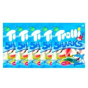 트롤리 상어모양 젤리 100g 5개
