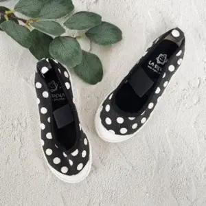 여아 도트장식 밴딩단화 키즈신발 (170만 가능)