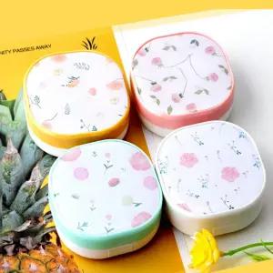 꽃 콘택트 렌즈 케이스 보관통 5종구성 콘택트렌즈