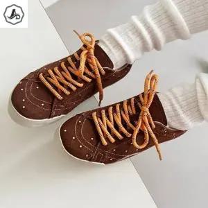 [애슬릿] 여성 스니커즈 소 가죽 운동화 단화 패션 발 편한 플랫