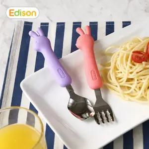 실리콘 스푼 포크 케이스 세트 실리콘 스푼 케이스세트 실리콘스푼 유아