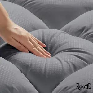 루티 토퍼 침대 매트리스 토퍼 바닥 접이식 요 10cm