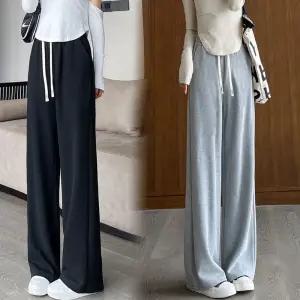 힙제이 (FREE~4XL) 포근한 기모 와이드팬츠 4XL 통바지 여성 기모통바지