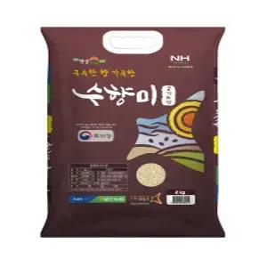 수향미 4kg/ 2025년산 햅쌀/ 경기도 발안농협