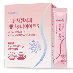 눈꽃 차전자피 쾌변 다이어트 S 9g x 28포 식이섬유 가르시니아 캄보 지아 추출물 분말