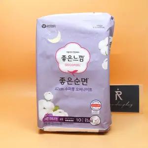 2++2 좋은느낌 좋은순면 생리대 좋은순면 수퍼롱 오버나이트 10P + 10P + 10P + 10P 도매가능 수출