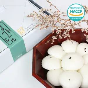 [정가담본점] 우리쌀로 만든 방울 기정떡 1박스(무앙금50개입)