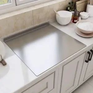싱크대 주방보호판 오염 방지 스텐 상판 철판 매트 커버