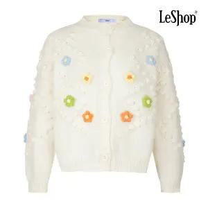 [롯데백화점]르샵 큐티 플라워 폼폼 니트 가디건 BP9KC004A