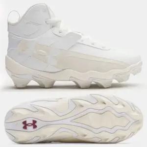 [6000707-100] 언더아머 하퍼10 발목 포인트화 (백색)