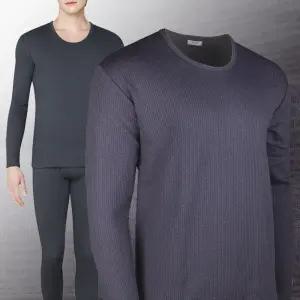 BYC 삼중보온 에어메리 얇은기모안감 남성내의 상하세트 어르신 겨울 필수템