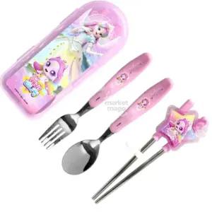 마켓마고 티니핑교정젓가락풀세트 오로라핑 어린이젓가락