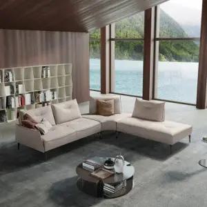 발렌티나 5인용소파 천연가죽 이탈리아 직수입