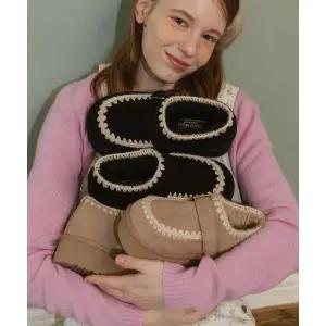 MAC MOC Bbodeuk 소가죽 방한슈즈