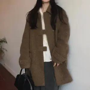 (귈림) 오버핏 카라넥 하프 코트(G5WCT021P)