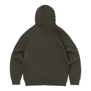 시그니처 험머 로고 소프트 기모 후드 티셔츠 차콜