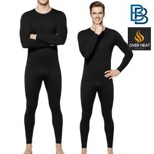 비앤비 프리미엄 오버히트 기모 남성내의 상하의세트