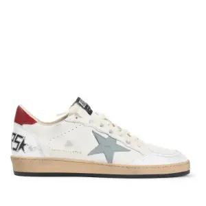 골든구스 볼스타 퍼포레이티드 사이드 레이스업 스니커즈 GMF00117F006777 12155