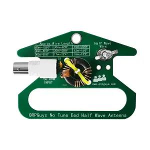 dmb안테나 휴대용 노 튠 엔드 Fed 반파 안테나 단일 대역 80m-10m 피드 선형 10 와트 정격 전력