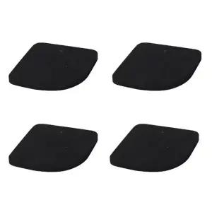 세탁기 진동패드 소음 스크래치 수평 받침대 4개 (WFJ5P7Z)
