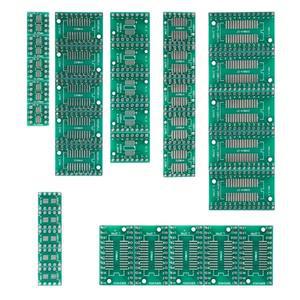 35개세트 7종 PCB SMD DIP 어댑터 컨버터 프로토패드 SOP8 MSOP10 SOP14 SOP20 DIY 전자 키트
