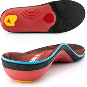 남성용 발솔 250파운드 이상 하이 아치 지지대 깔창 헤비 듀티 정형외과 삽입물 평평한 발 높은 스탠딩