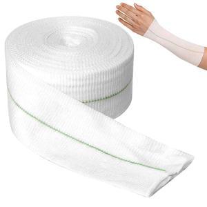 튜브형 탄성 스포츠 붕대 2인치 x 32 8피트 재사용 가능한 소매 스트레치 드레싱 리테이너 거즈 스타키넷
