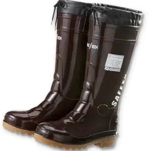 보호용 안전 작업장화 방수 작업신발 내구성 높은 안전장화 (WFJ5R9W)