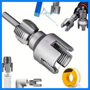 DN15/20/25 파이프 스레딩 도구 육각 섕크 다이 내부 외부 스레드 1/2 & 3/4 & 1 인치 수도관 PPR PVC MPP