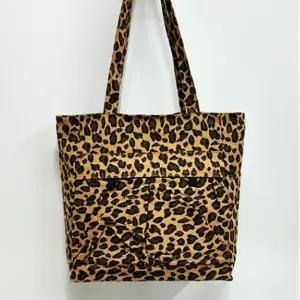 호피 빅사이즈 숄더백 숄더 데일리 가방 탄브라운 (WFK43DX)