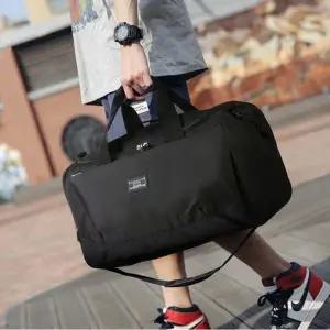 여행용 숄더백 캠핑 신발 분리 수납 빅 보스턴백 레져 가방 (WFJ5TMV)