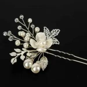 올림머리비녀 U자비녀 신상품 인기제품 전통비녀 실버 혼주