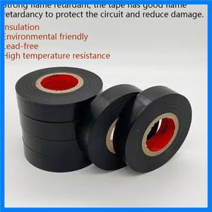 일본의 원래 슈퍼 끈적 전기 방수 난연 테이프 PVC 절연 와이어 테이프 하네스 직기 보호 테이프