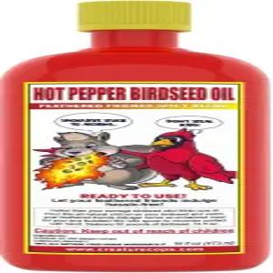 크리처캅스TM 매콤한 다람쥐 씨앗 소스 천연 및 저항성 핫 페퍼 버드 오일 불타는 - 시즌 16온스 병당