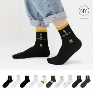 [NY코튼클럽] 남자 중목 스포티 양말 10족