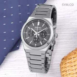 SSB455P1 크로노그래피 젠타클래식 사파이어 캐쥬얼 남자 메탈 시계 d