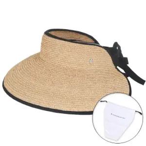 25SS 여성 마이 바이저햇 네츄럴미드나잇 더스트백 포함 HAT50315 NATURALMIDNIGHT PKG