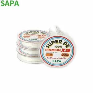 싸파 슈퍼프리미엄X8 P.E합사줄 화이트 200m 2호
