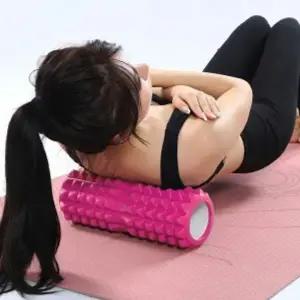 하드폼롤러 바디라인 마사지 폼롤러 지압 33cm 스트레칭폼롤러