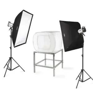 SSL E200 사진조명 촬영 B 세트 쇼핑몰 스튜디오 (WFJR4C7)