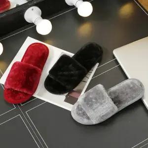퍼슬리퍼 털슬리퍼 빅사이즈가능 방한슬리퍼 털신발 여성 짝꿍닷컴 털단화