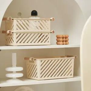 물빠짐 다용도 수납함 리빙박스 욕실바구니 (WFK4ZCU)