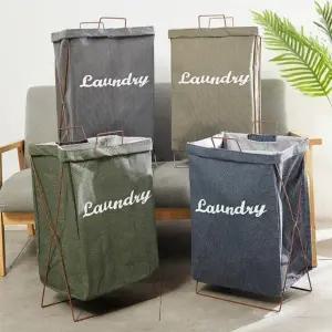 빨래바구니 세탁 접이식 정리 보관 수납 다용도 (WFJ6DVW)