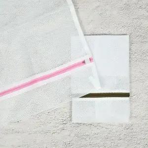 세탁망 이중구조 걸름망 미니사각세탁망 이중구조걸름망 (WFJ74SK)