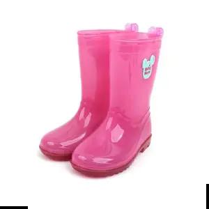 우기용품 미키 와펜 어린이장화 반투명 레인부츠 MK0236